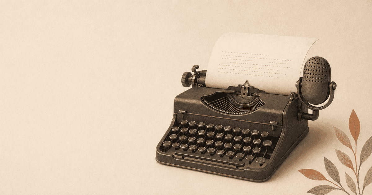How Dictation Changed My Writing Process (And Can Change Yours)