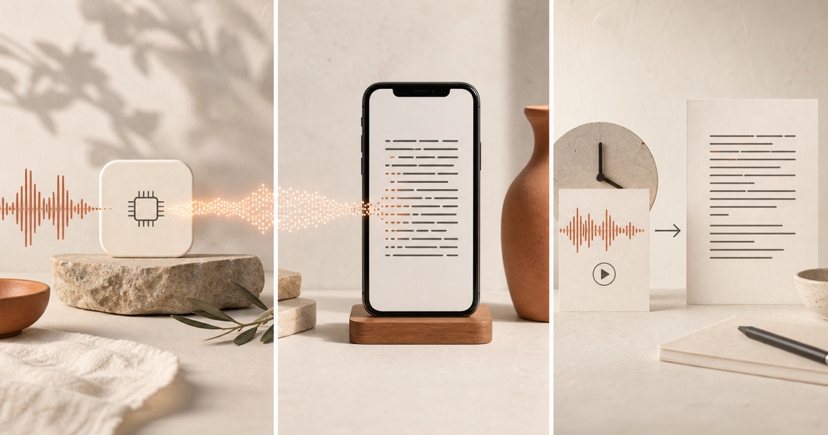 Dictation vs Transcription vs Speech Recognition: The Difference
