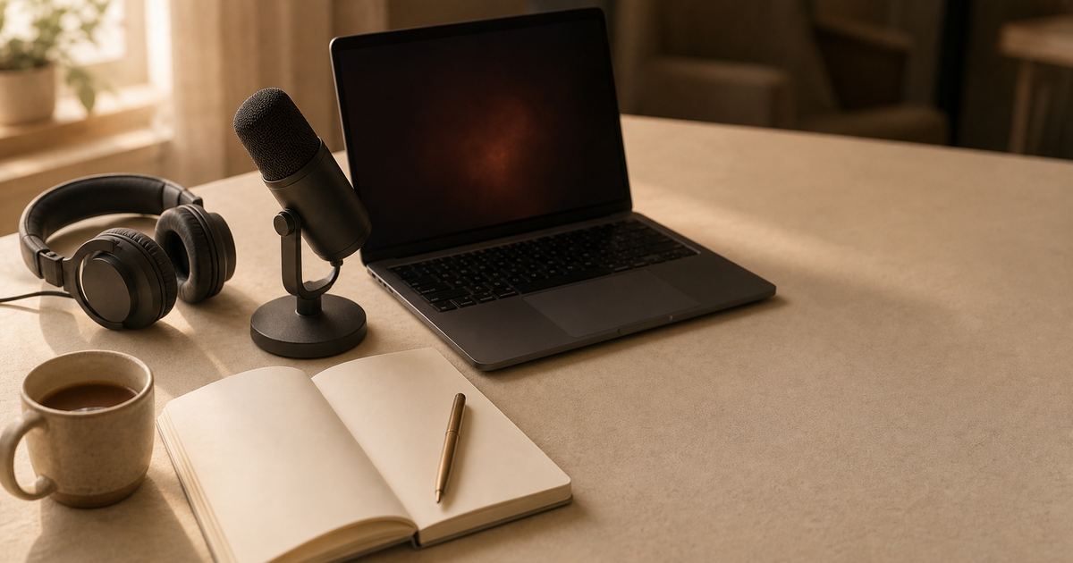 Podcast Notes to Article: A Private Transcript-First Workflow