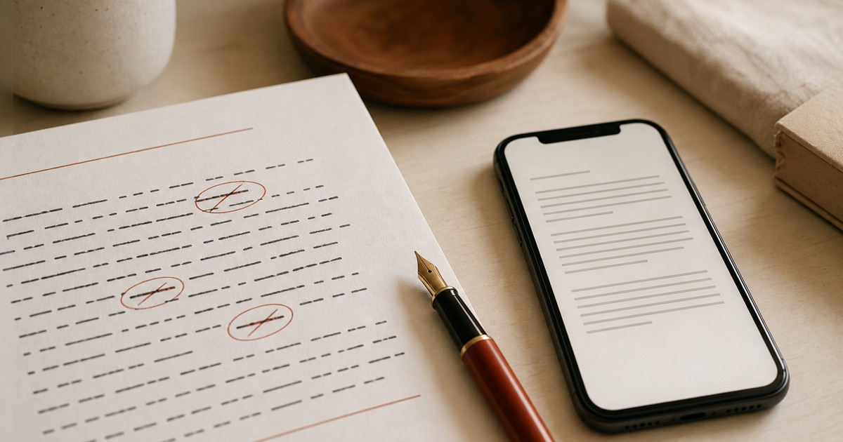 Cómo eliminar mensajes instantáneos y palabras de relleno de una transcripción (sin conexión)