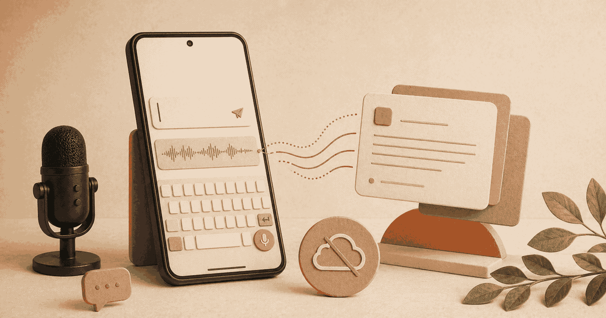 The Best Wispr Flow Alternative for Android: Offline, Keyboard-Native, Zero Floating Buttons