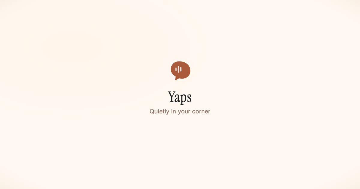 Preview of Yaps